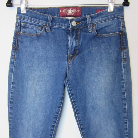 Lucky Brand Jeans Sofia Bootcut Blue Denim Western Casual Classic Women's 4 - Picture 2 of 7